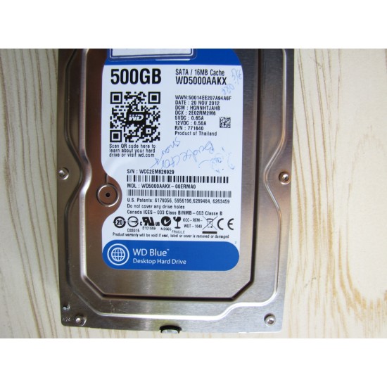 HDD INTERNAL WD 500GB / هارد دیسک اینترنال وسترن پی سی 500 گیگا بایت 