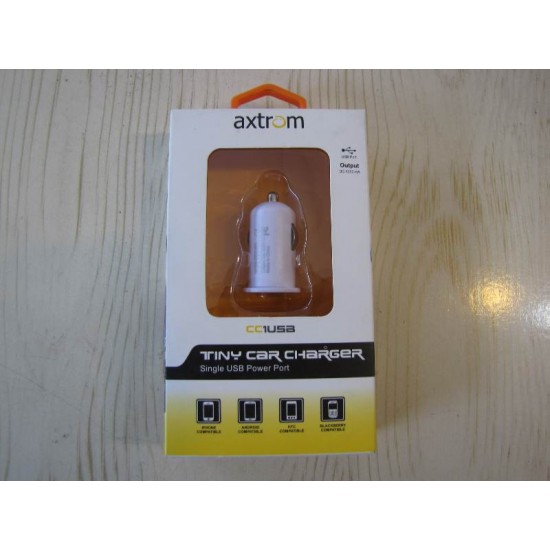 شارژر فندکی اکستروم مدل Axtrom Car Charger 5V 2A | CC1USB