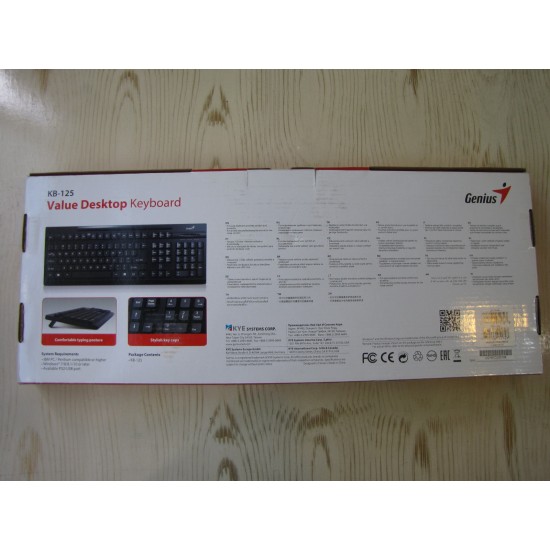 keyboard/ کیبرد جنیوس مدل kb-125