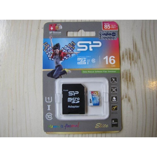 کارت حافظه میکرو اس دی اچ سی سیلیکون پاور 16گیگابایت | Silicon Power microSDHC - 16GB  