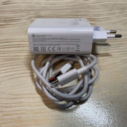 آداپتور و کابل شارژ شیائومی اورجینال 120وات فست شارژ | Original Xiaomi 120W Fast Charging Adapter and Cable