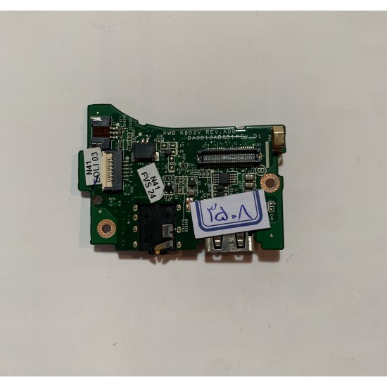 برد صدا و USB نوت بوک dell 13L321X| Dell 13L321X Notebook Sound and USB Board برد صدا و USB نوت بوک dell 13L321X| Dell 13L321X Notebook Sound and USB Board