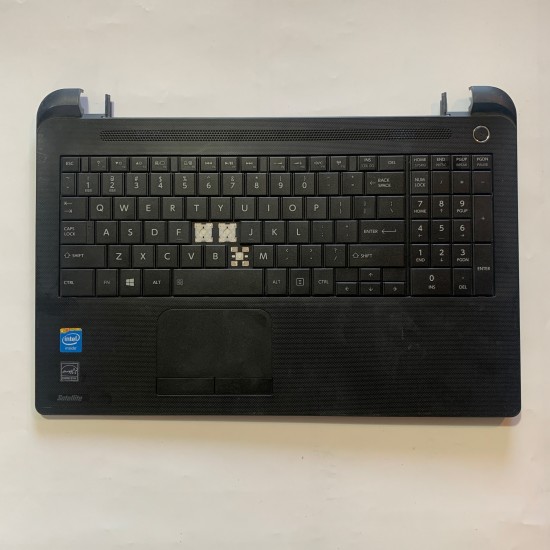 قاب C همراه با تاچ و کیبرد نوت بوک TOSHIBA Satellite| C-frame with touch and keyboard for TOSHIBA Satellite notebook