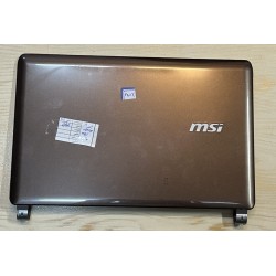 قاب A پشت LCD نوت بوک MSI U160 | MSI U160