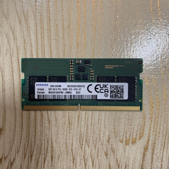 رم اورجینال رو دستگاهی نوت بوک DDR5 سامسونگ 8گیگ |Original Samsung DDR5 8GB Notebook RAM رم اورجینال رو دستگاهی نوت بوک DDR5 سامسونگ 8گیگ |Original Samsung DDR5 8GB Notebook RAM