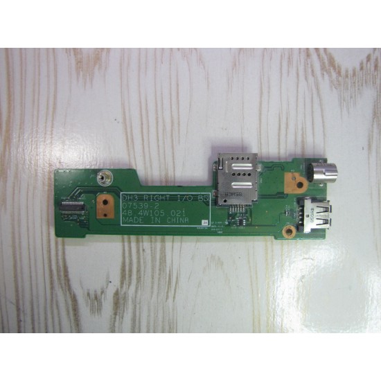 DELL XPS M1530 notebook USB panel board/ برد پنل یو اس بی نوت بوک دل XPS M1530
