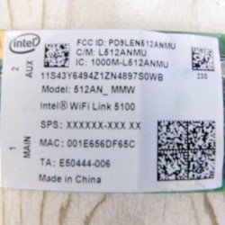 کارت وایرلس-وای فای نوت بوک | Intel Wireless-Wifi