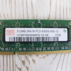 رم نوت بوک Notbook RAM 512MB PC2-667 | 512MB DDR2