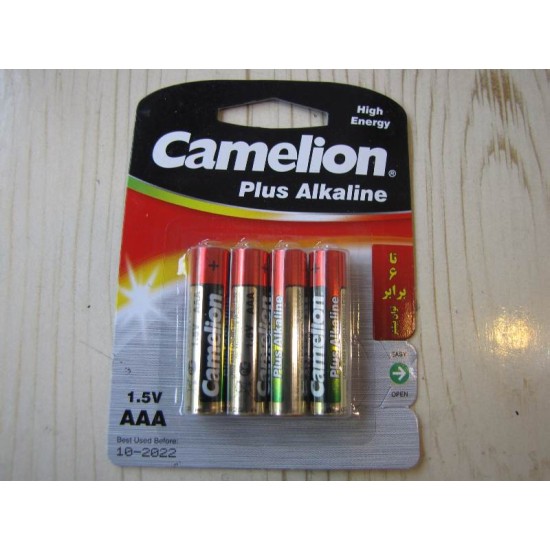 باطری نیم قلمی 1.5 ولت / camelion plus alkaline  battery 1.5v 