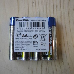 باطری قلمی 1.5 ولت /  battery camelion  1.5v 